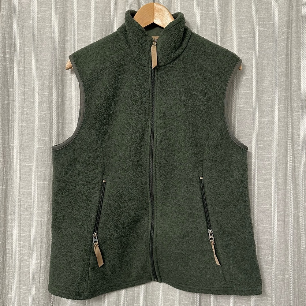 Green Zip-Up Fleece Patagonia Vest